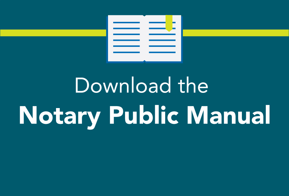 New Notary Public Manual