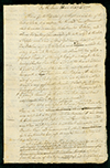Legislation for the 'Black Regiment', 1778. Page 1