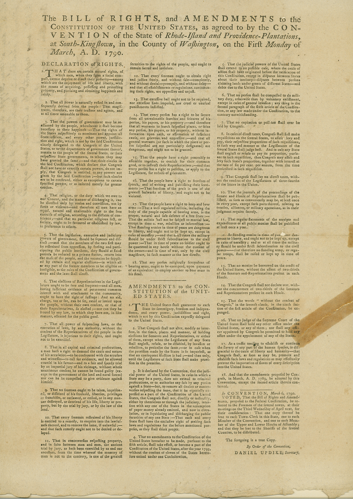 Rhode Island and the US Constitution - Rhode Island - Gregg M. Amore