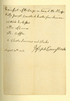 Manifest from Surinam, 1776