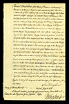 Deposition of Samuel Tompkins, July 1772