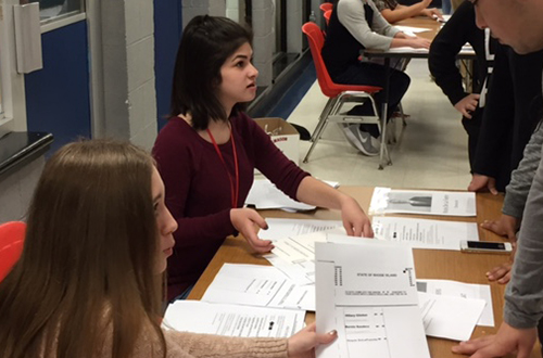 Lincoln High School Mockup Elections